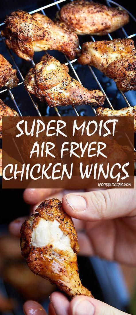 Air Fryer Recipes Potatoes, Air Fryer Recipes Breakfast, Air Fryer Recipes Snacks, Air Fryer Chicken Wings, Air Fried Food, Air Fryer Oven Recipes, Air Fry Recipes, Air Fryer Recipes Chicken, Air Fryer Dinner Recipes