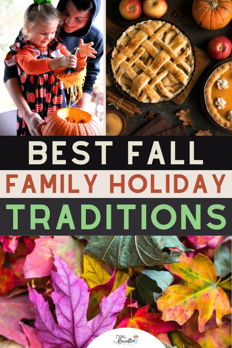 Fall Traditions Families, Fall Traditions With Kids, Fall Family Traditions, Thanksgiving Traditions For Kids, Thanksgiving Family Traditions, Autumn Traditions, Thanksgiving Traditions Family, Fall Traditions, Fall Family Activities