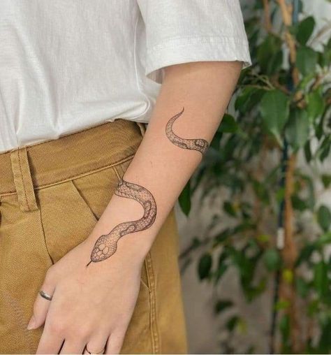 Snake Tattoo Ankle Wrap, Snake Tattoos Wrists, Snake Forearm Tattoo Wrap, Wrap Snake Tattoo, Snake Around Wrist Tattoo, Snake Wrist Tattoo Wrap, Wrap Around Snake Tattoo Arm, Wrist Snake Tattoo, Snake Tattoo Wrapped Around Arm