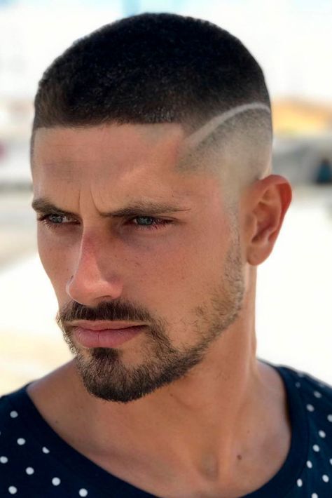 Bart Styles, Very Short Hair Men, Crew Cut Haircut, High Fade Haircut, Buzz Cut Hairstyles, Best Beard Styles, Low Maintenance Haircut, Haircut Designs, Haircut Inspiration