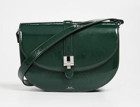 Green Handbag, Green Purse, Types Of Bag, Hunter Green, Color Collection, Saddle Bags, Dark Green, Shades Of Green, Green Colors