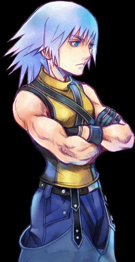 Tetsuya Nomura Character Design, Kingdom Hearts Riku Wallpaper, Riku Kingdom Hearts Art, Kingdom Hearts Art Style, Tetsuya Nomura Art Kingdom Hearts, Riku Kh Fanart, Kingdom Hearts Riku Icon, Kingdom Hearts Manga Icon, Kingdom Hearts Riku Fanart