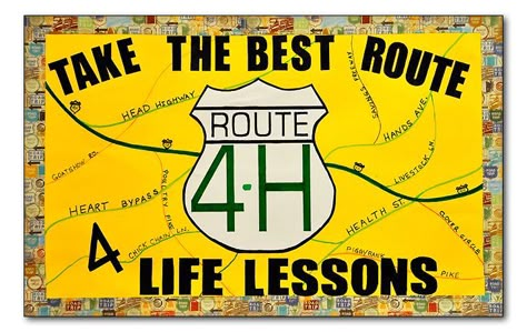 life lessons 4h Poster Ideas, 4 H Poster Ideas, 4-h Poster Ideas, Deep Valley, Country Poses, 4 H Clover, 4h Project Ideas, Fair Booth Ideas, 4h Ideas