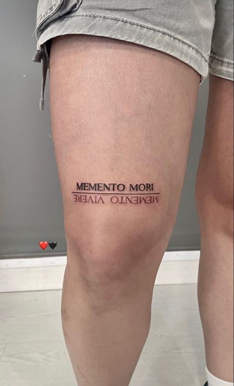 Amor Fati Tattoo, Typographic Tattoo, Ankle Tattoo Men, Memento Mori Tattoo, Hipster Tattoo, Tattoo Old School, Mens Shoulder Tattoo, Text Tattoo, Red Ink Tattoos