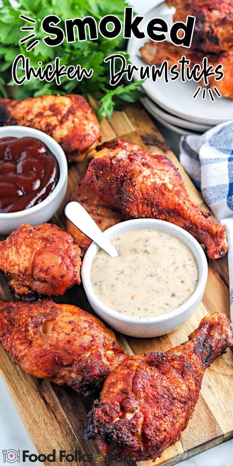 Smoked Chicken Legs Pellet Smoker, Chicken Legs On The Traeger Grill, Smoker Drum Sticks, Chicken Legs In Smoker, Chicken Legs Smoker, Cheap Smoker Recipes, Smoked Chicken Drummies, Traeger Chicken Legs, Pellet Grill Chicken Drumsticks