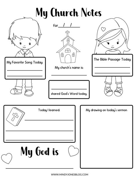 Preschool Bible Worksheets, Bible Lessons For Kids Children Ministry Free Printable, Church School Activities, Kids Sermon Notes Free Printable, Free Printable Bible Activity Sheets, Bible Study Kids Activities, Sunday School Printables Free, Children's Church Lessons Free, Christian Worksheets For Kids