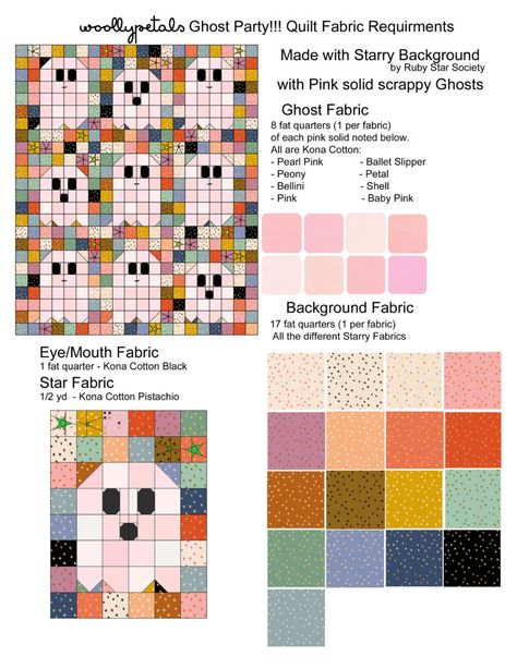 Halloween Quilt Patterns, Halloween Quilt, Patchwork Inspiration, Ghost Party, Fall Sewing, Halloween Quilts, Quilting Tips, Mock Ups, Crafty Projects