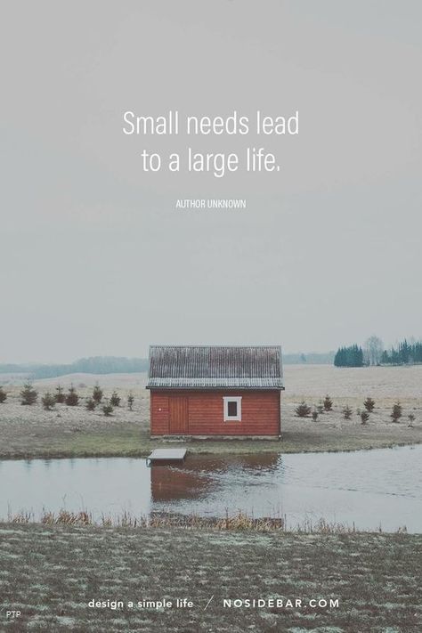 Mini Quotes, Simplicity Quotes, Minimalism Lifestyle, Minimal Living, Minimalist Quotes, Personal Business, Last Words, Peace And Quiet, Small Stuff