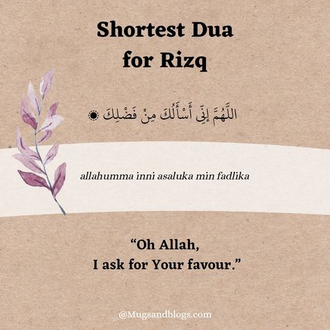 12 Powerful Dua For Rizq That Will Change your Life Dua For Rizq, Daily Adhkar, Islam Teachings, Mufti Ismail Menk, Dua For Health, Motivational Reminders, Powerful Dua, Dua For Love, Straight Path