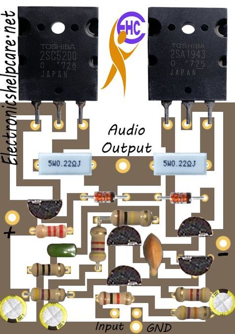 5200 1943 Circuit Diagram, Subwoofer Amplifier Circuit Diagram, Audio Amplifier Circuit Diagram, Amplifier Circuit Diagram, Simple Electronic Circuits, Joe Cruz, Diy Audio Projects, Basic Electronic Circuits, Basic Electrical Wiring