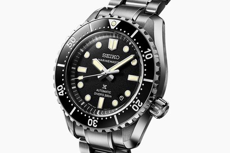 Seiko Brings Back Chunkiness of the Original Marinemaster with Prospex Divers | HiConsumption Popular Backpacks, Tech Watches, Spring Drive, Field Watches, Divers Watch, Knife Block Set, Sailing Outfit, Motorcycle Style, Sports Shops