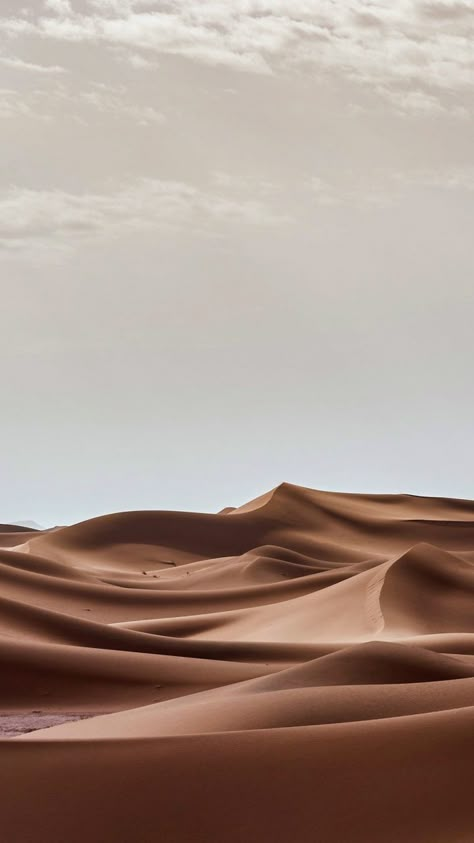 Landscape, desert dunes, nature, 720x1280 wallpaper Desert Aesthetic, Desert Photography, Beige Aesthetic, Brown Aesthetic, Sand Dunes, Aesthetic Backgrounds, Nature Wallpaper, Aesthetic Iphone Wallpaper, The Desert