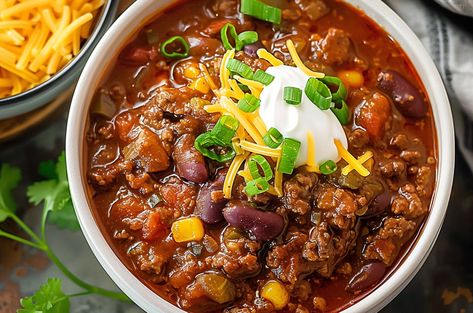 Deer Chili Recipe: How to Make Hearty Venison Chili at Home Smoked Venison Chili, Mule Deer Recipes, Deer Neck Recipes, Deer Chilli Recipe, Deer Chilli, Deer Meat Chili, Deer Chili Recipe, Elk Chili, Deer Chili