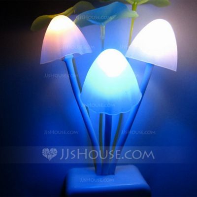 Wedding Decorations - $5.99 - Mushroom Design Plastic/Vinyl LED Lights (131036853) http://jjshouse.com/Mushroom-Design-Plastic-Vinyl-Led-Lights-131036853-g36853 Glowing Mushrooms, Mushroom Lights, Bed Lamp, Aesthetic Room Ideas, Sensor Night Lights, Lampe Decoration, Mushroom Decor, Night Light Lamp, Indie Room