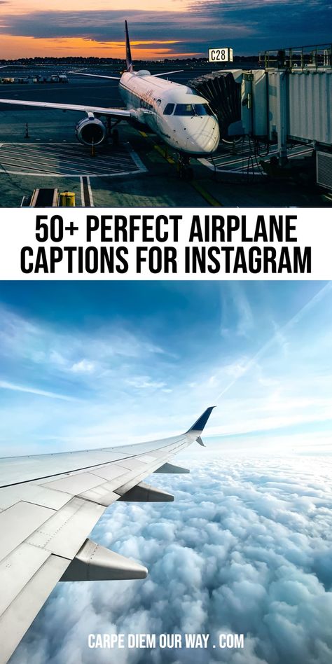 Flying Captions For Instagram, Flying Quotes Airplane Travel, Airplane Captions Instagram, Flying Quotes Airplane, Airplane Instagram Story, Flying Captions, Airplane Instagram, Inspiring Captions, Instagram Captions Travel