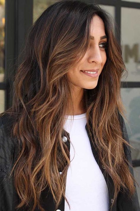 Soft Texture To Live For #longlayeredhaircuts #layeredhaircuts #haircuts #longhair Long Hair On Short Women, Long Hair Haircut Curly, Tousled Mid Length Hair, Long Textured Haircut Straight, Women’s Long Layered Haircuts, Womens Haircuts Thick Hair Long, Long Haircuts For Women With Thick Hair, Long Layered Haircuts Curled, Long Layers With Face Framing Pieces Thick Hair