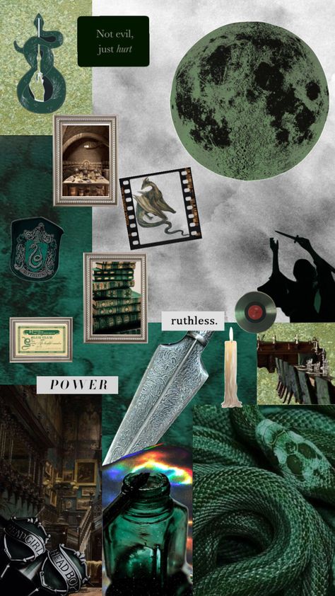 #slytherin #moodboard #harrypotter #aesthetic Slytherin Moodboard, Aesthetic Shuffles, Connect With People, Your Aesthetic, Creative Energy, Music Record, Mood Board, Harry Potter, Branding Design