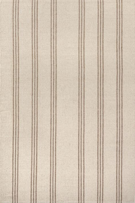 Hawthorn Striped Wool Rug | Ivory – Rugs USA Lauren Liess, Paisley Rug, Diamond Rugs, Solid Color Rug, Rug Ivory, Custom Size Rugs, Plush Rug, Rugs Usa, Farmhouse Rugs