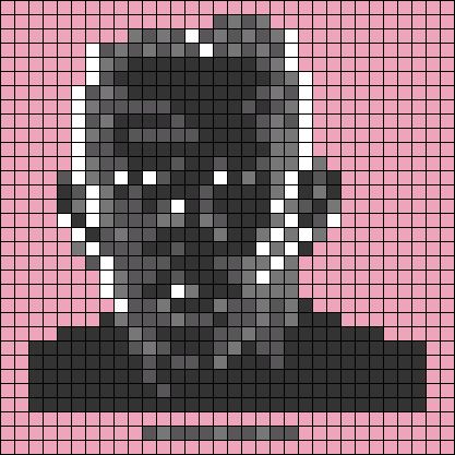 Star Pixel Art Small, Gorillaz Alpha Pattern, Radiohead Alpha Pattern, Pixelated Album Cover, Pierce The Veil Alpha Pattern, Crochet Tapestry Album Cover, Tyler The Creator Alpha Pattern, Cross Stitch Album Covers, Pixel Art Grid Pattern