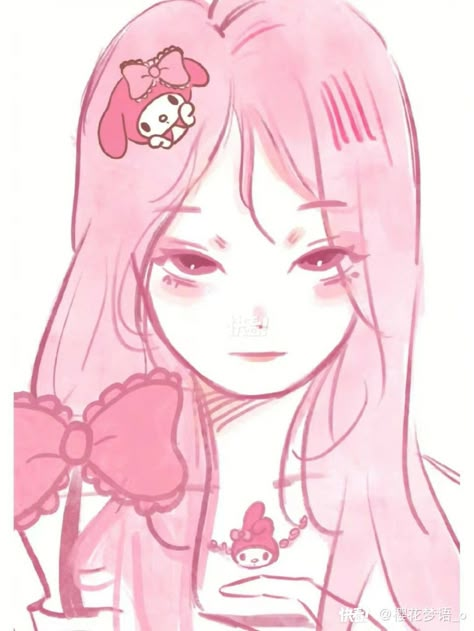 Melody Anime, Anime Coloring Pages, Sanrio My Melody, Hello Kitty Aesthetic, Kitty Drawing, Hello Kitty Drawing, Hello Kitty Art, Sanrio Wallpaper, Fed Up