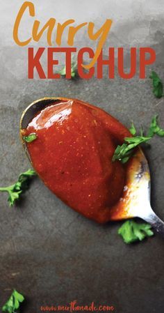 Curry Ketchup Recipe, Savoury Sauces, Diy Condiments, Curry Ketchup, Vegetable Cake, Ketchup Recipe, Homemade Curry, Easy Curry, Homemade Condiments