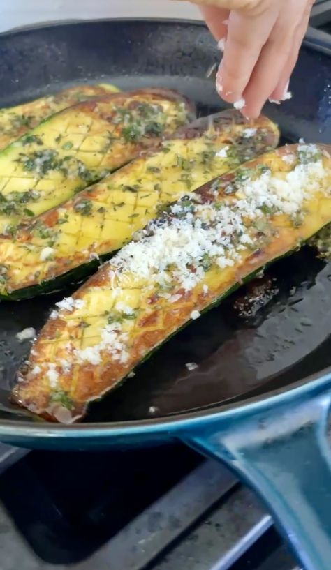 Cheesy Zucchini Planks Recipe - Pamela Salzman Zucchini Planks, Roasted Baby Potatoes, Cheesy Zucchini, Vegetable Side Dishes Recipes, Fall Vegetables, Zucchini Fries, Vegan Parmesan, Side Dishes Recipes, Broccoli And Cheese