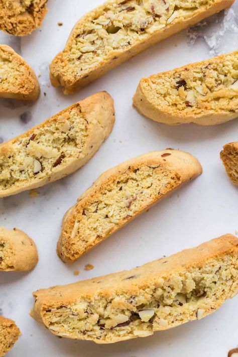 Everyone knows the beloved Italian almond biscotti, but not many know how to easy it is to make! It is quick, easy, and delicious. Biscotti Recipes Best, Lemon Almond Biscotti Recipe, Best Almond Biscotti Recipe, Almond Biscotti Recipe Easy, Biscotti Recipe Easy, Italian Biscotti Recipe, Best Biscotti Recipe, Almond Biscotti Recipe, Italian Biscotti