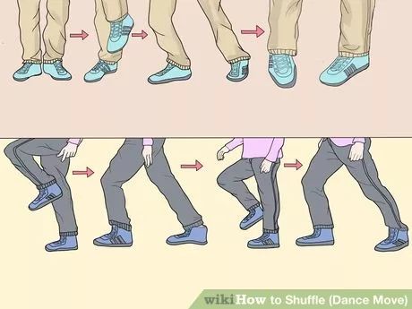 Image titled Shuffle (Dance Move) Step 15 Modern Dance Art, Dance Shuffle, Mother Son Wedding Dance, How To Shuffle Dance, Rave Scene, Teach Dance, Shuffle Dance, Dance Instruction, Rave Music