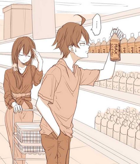 Manga Poses, Violet Evergarden Anime, Anime Cupples, Birthday Art, Romance Comedy, Ochako Uraraka, Short Comics, A Hug, Grocery Shopping