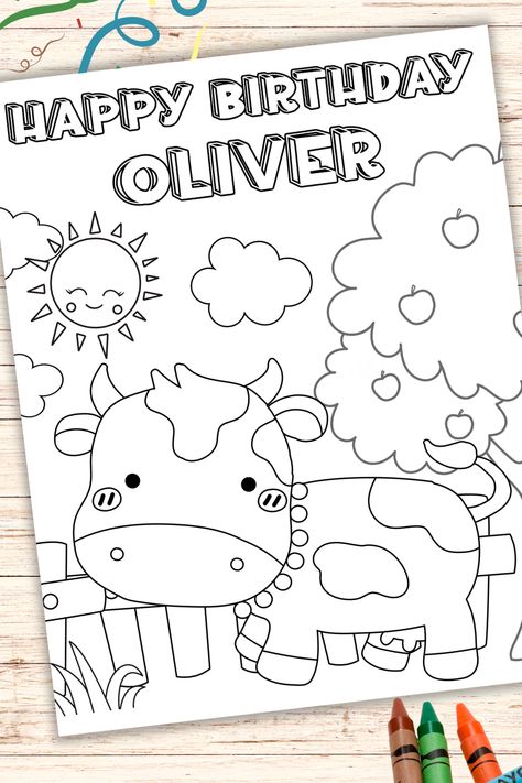 cow coloring page for a cow birthday party Cow Birthday Party Activities, Moo Moo I’m Two Birthday Decorations, Moo I’m Two Birthday, Moo Moo I’m Two, Moo Moo Im Two, Moo Moo I'm Two Birthday, Cow Theme Birthday, First Birthday Activities, Printable Cow