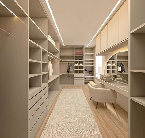 A Walk In Closet, Dream Closet Design, Closet Design Layout, Walk In Closet Design, Interior Design Your Home, Luxury Closets Design, Dressing Rooms, Dream House Rooms, Dressing Room Design