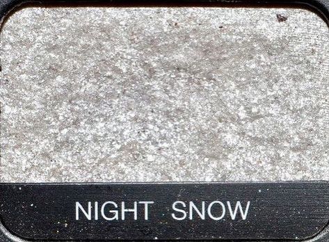 night snow Nars eyeshadow #regram via Lauren Will @laurenslipglossary Adelina Amouteru, Witches Road, Olivier Mira Armstrong, Eyeshadow Singles, Nars Eyeshadow, Great Comet Of 1812, The Great Comet, Oc Aesthetic, Catty Noir