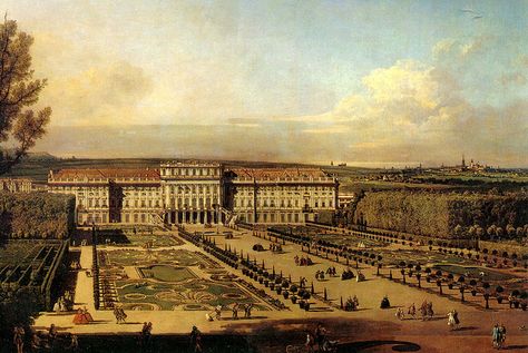 Schoenbrunn Palace  | Vienna - Schönbrunn Palace, by Bellotto | Flickr - Photo Sharing! Bernardo Bellotto, Schonbrunn Palace, Jean Antoine Watteau, Kunsthistorisches Museum Wien, Schönbrunn Palace, Summer Palace, Baroque Architecture, Italian Painters, Historical Monuments