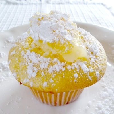 Recipe(tried): Lemon Filled Cupcakes (easy, using cake mix) - Recipelink.com Lemon Filled Cupcakes Easy, Lemon Filled Cupcakes From Box Cake, Vanilla Cheesecake Mousse, Filled Cupcakes Easy, Lemon Filled Cupcakes, Filling Desserts, Lace Cookies Recipe, Ginger Scones, Lemon Angel Food Cake