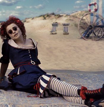 By the sea.... Helena Carter, Helen Bonham, Mrs Lovett, Marla Singer, Colleen Atwood, Tim Burton Characters, Tim Burton Style, Helena Bonham, Fleet Street