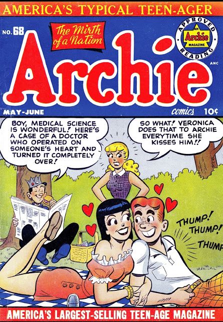 Archie Comics Riverdale, Dan Decarlo, Archie Comic Books, Archie And Betty, Golden Age Comics, Betty And Veronica, Vintage Comic Books, Classic Comics, Retro Comic