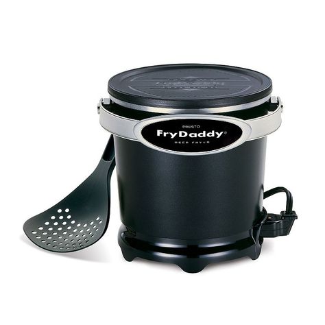 Presto FryDaddy Electric Deep Fryer, Multicolor Best Deep Fryer, Air Fryer Review, Electric Deep Fryer, Deep Fryers, Crispy French Fries, Deep Fried Food, Best Air Fryers, Deep Fryer, Fried Food