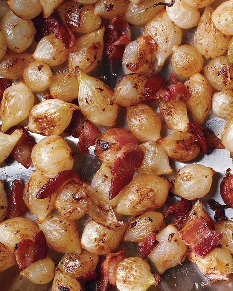 Caramelized Pearl Onions and Bacon Pearl Onions, Bacon Recipe, Onion Recipes, Bacon Recipes, On The Grill, Side Recipes, Veggie Dishes, The Grill, Vegetable Side Dishes