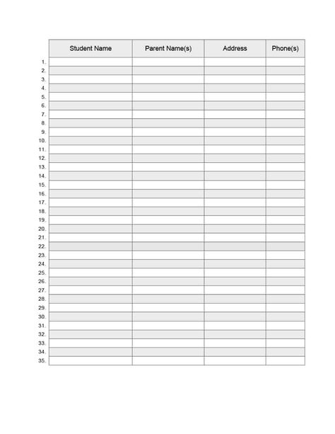 Roster Format - Calep.midnightpig.co Regarding Blank regarding Blank Football Depth Chart Template Roster Templates, Football Roster, Student Information Sheet, Template Meme, Packing List Template, Photography Business Cards Template, Blank Business Cards, Id Card Template, Photography Business Cards