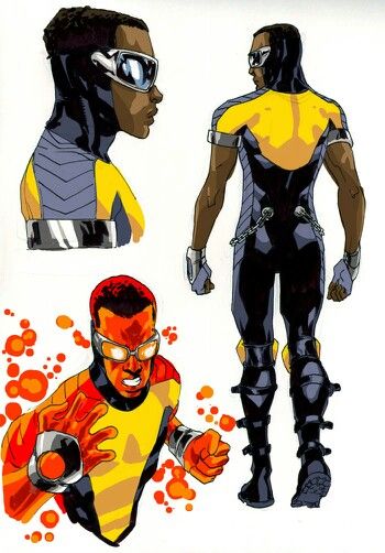 Power Man, Victor Alvarez Power Man, Character Model, Character Design References, Www Pinterest Com, Character Design, Marvel, Design, Art