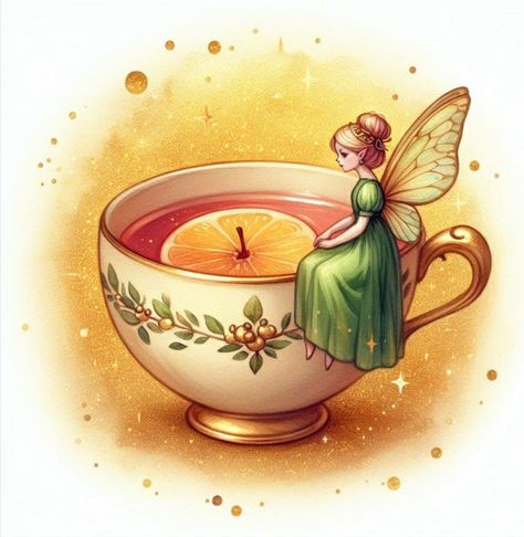 Tea Fairy, Happy Stuff, Disney Zootopia, Fairy Dragon, Fantasy Pictures, Zootopia, Girly Art, Spring Time, Tea Time