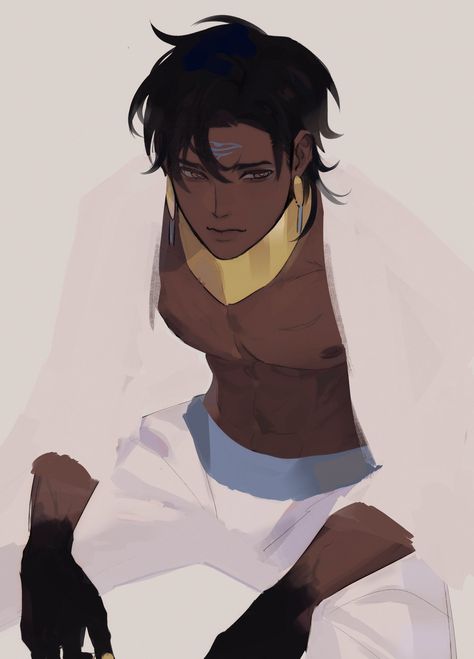 Skins Characters, Dark Skin Boys, Black Characters, Character Design Male, Anime Drawings Boy, Anime Poses Reference, Anime Poses, Art Reference Photos, Art Reference Poses