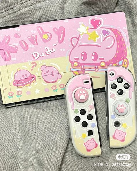 Nintendo Switch Cases Aesthetic, Nintendo Switch Customization, Aesthetic Nintendo Switch Case, Kawaii Nintendo Switch, Nintendo Switch Accessories Kawaii, Kawaii Nintendo Switch Case, Minimalist Wallpaper Phone, Nintendo Switch Case, Cute Stationary School Supplies