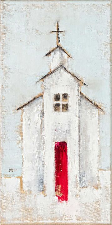 Structures – Page 4 – Mary Gregory Studio Americana Watercolor, Church Painting, Red And Aqua, Country Church, Angel Painting, Christmas Paintings, Barnwood, Diy Art Painting, Gift Items