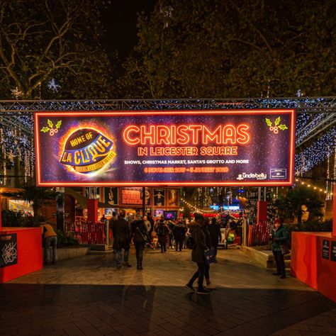 Christmas comes to Leicester Square every year with a Christmas market, as well as food and drinks. Leicester Square Christmas Market, Piccadilly Circus, Leicester Square, London Christmas, Covent Garden, Christmas Market, Best Places To Travel, London Travel, West End