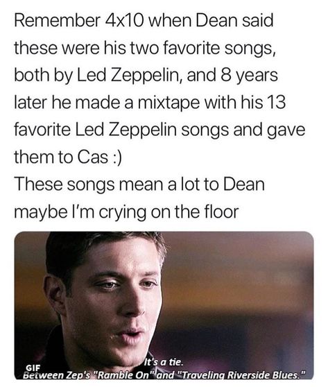 Film Memes, Led Zeppelin Songs, Supernatural Baby, Supernatural Jensen, Supernatural Quotes, Supernatural Destiel, Supernatural Memes, Supernatural Fans, Supernatural Funny