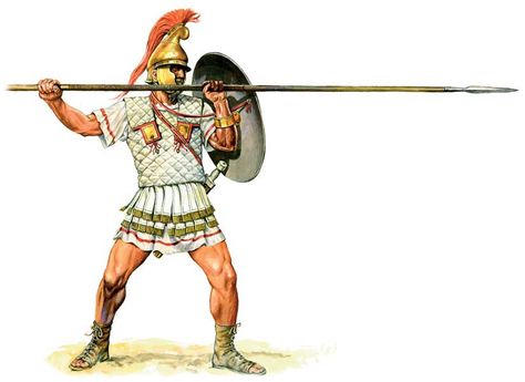 Iphicrates Reformed Hoplite  by Marek Szyszko Imperiul Roman, Warrior Art, Roman Soldier, Historical Warriors, Roman Warriors, Roman Legion, Historical Illustration, Greek Warrior, Empire Romain