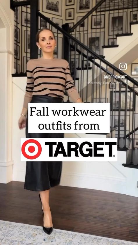 Target Circle™ curated on LTK Target Women's Outfits, Target Business Casual Work Outfits, Errands Outfit Black Women, Target Winter Outfits, Target Work Outfit, Target Fall Outfits, Target Outfits, Target Fashion, Fall Workwear