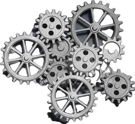 Gear Icon Aesthetic, Gear Illustration, Cog Drawings Gears, Steampunk Cogs And Gears, Gears And Cogs, Metal Background, Background Template, 3d Illustration, Stock Illustration