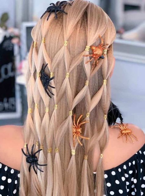 Hair Trends For 2023, Halloween Hair Ideas, Halloween Hairstyles, Dramatic Hair, Halloween Accessories Hair, Hair Idea, Kids Hair Cuts, Glam Hair, Color Your Hair